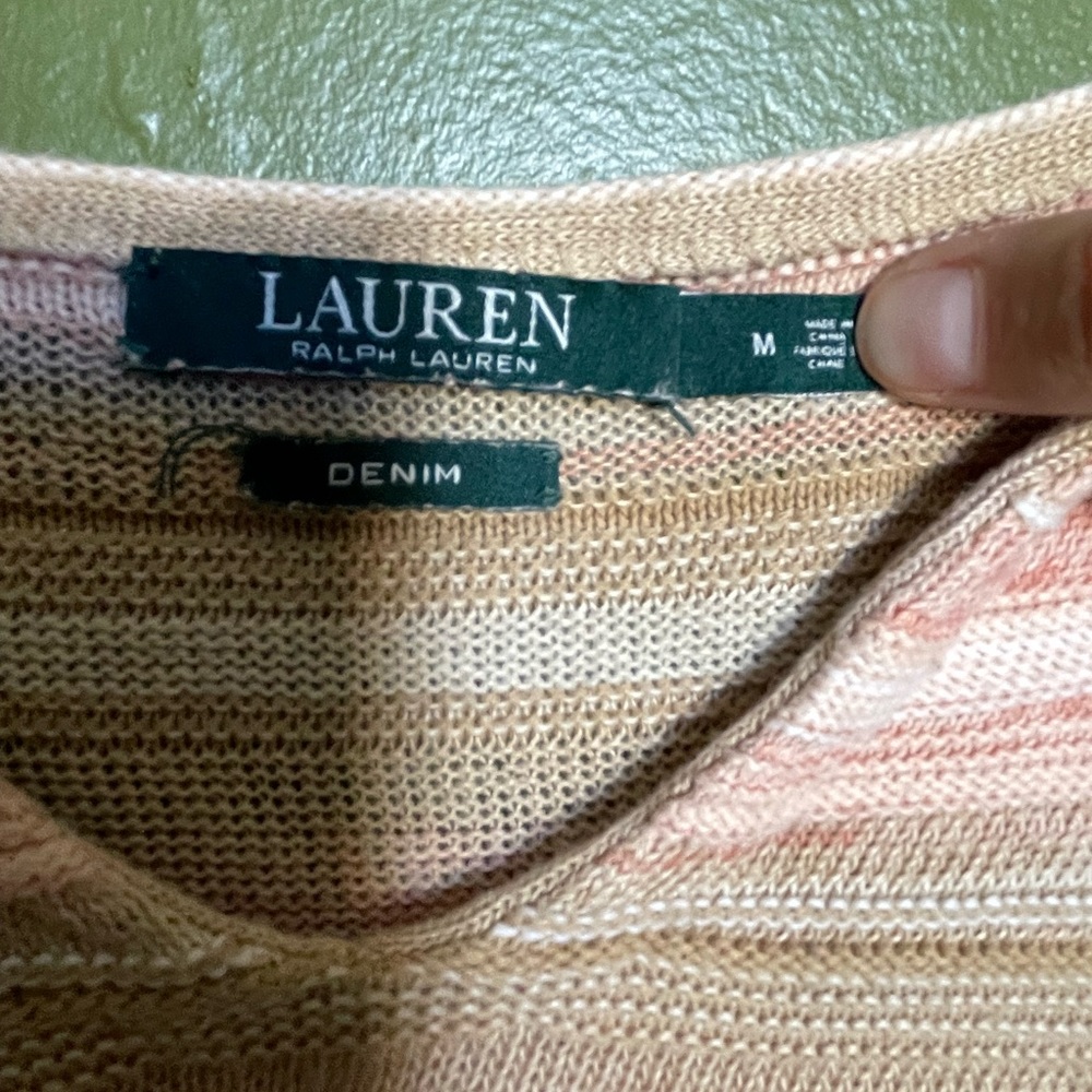 M Ralph Lauren  sweater/shirt
